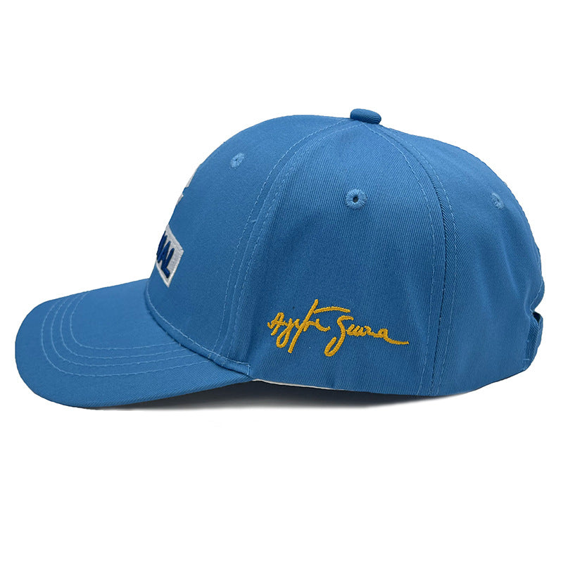 Ayrton Senna Racing Team Embroidered Baseball Cap